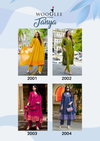 Tanya By Wooglee Cotton Flex Printed Kurti With Bottom Dupatta Suppliers In India
